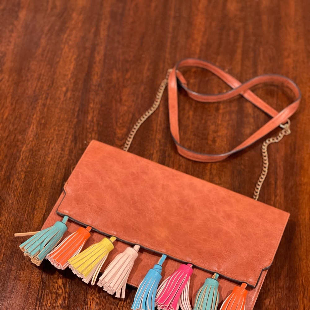 Tassel crossbody